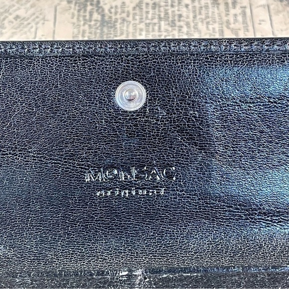 Monsac trifold Italian Leather  Wallet - Picture 10 of 11